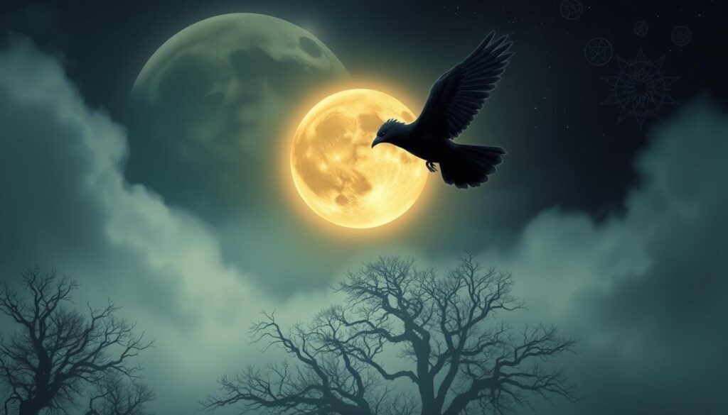 Die schwarze Vogel spirituelle Bedeutung - Symbolik - Mentaler Fokus