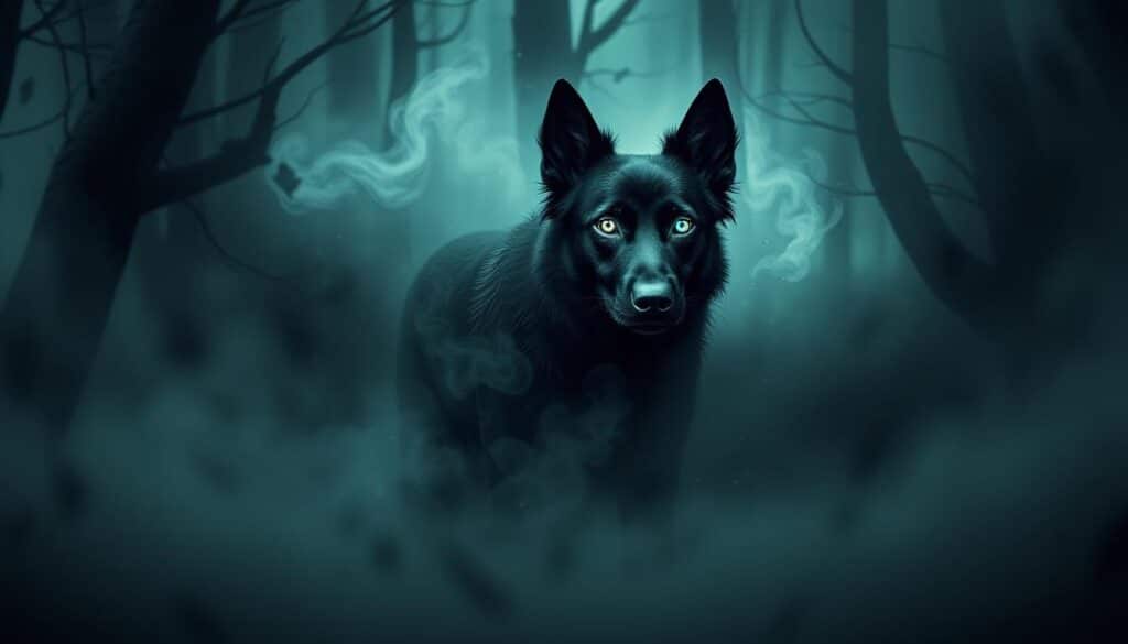 Träumen von Schwarzer Hund erscheint und verschwindet: Bedeutung erklärt - Mentaler Fokus