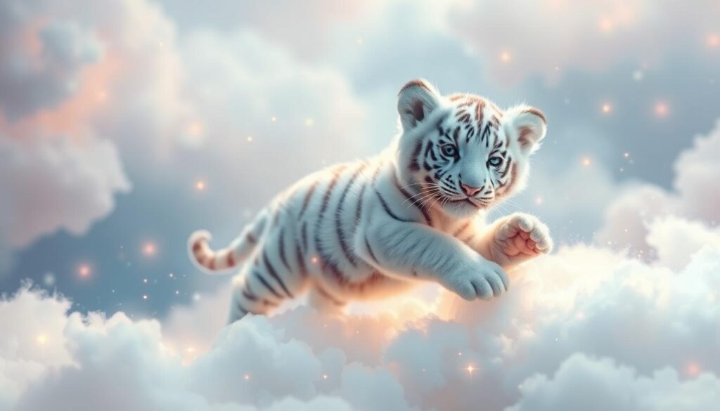Von einem weißen Tiger träumen - Traumdeutung - Mentaler Fokus