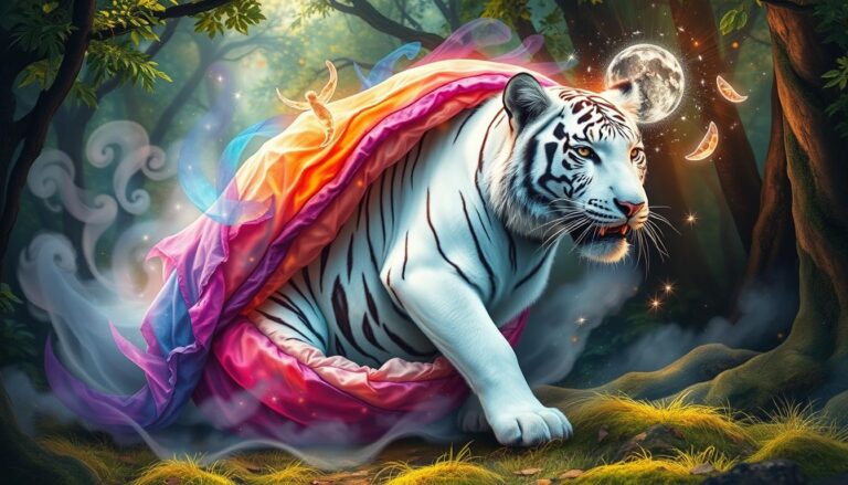 Von einem weißen Tiger träumen - Traumdeutung