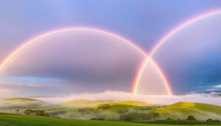 Einen Regenbogen zu sehen bringt Glück - Alte Weisheit